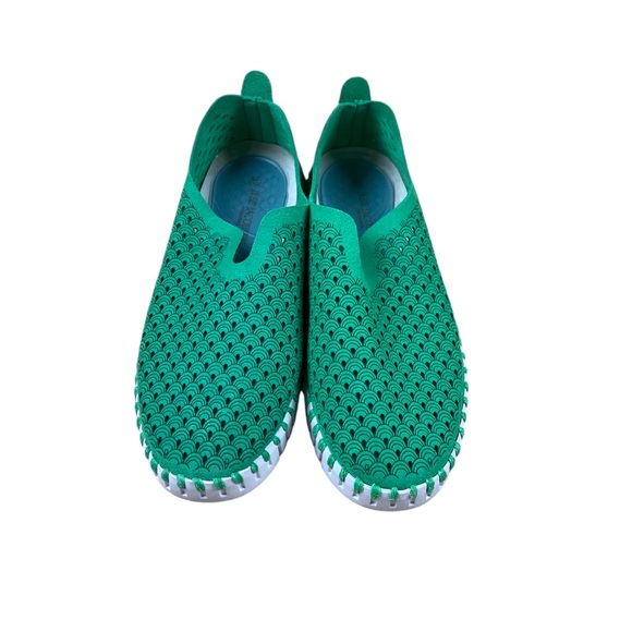 Ilse Jacobsen Shoes HORNBAEK Tulip Slip On Fern Green Size EU 37 US 6.5 - Picture 2 of 6